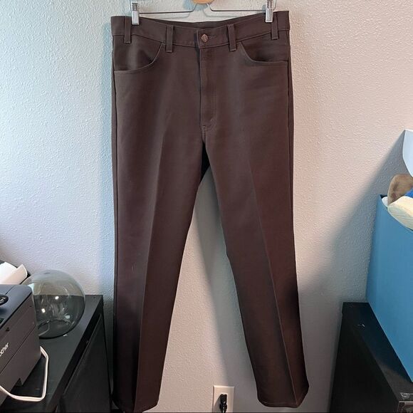 Levi's Other - Vintage Levi’s Black Tab Brown Polyester Pant
